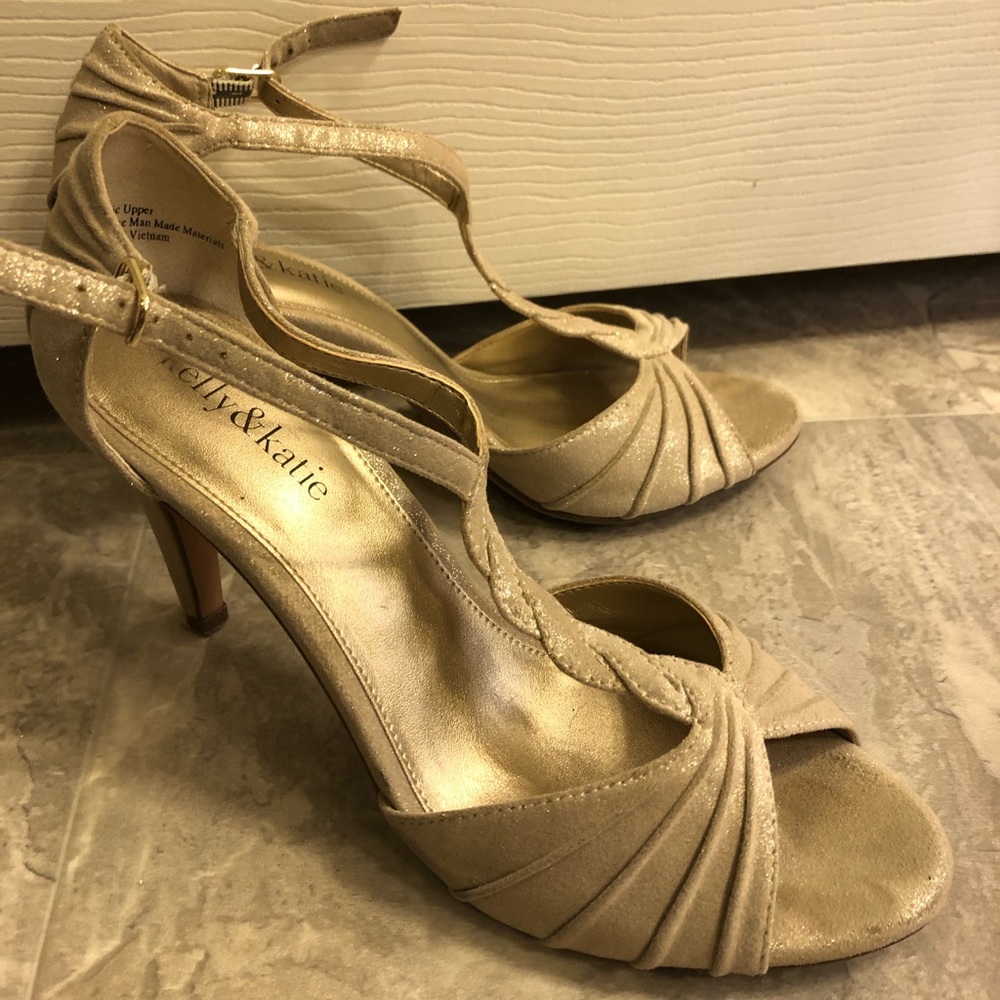 Silver heels